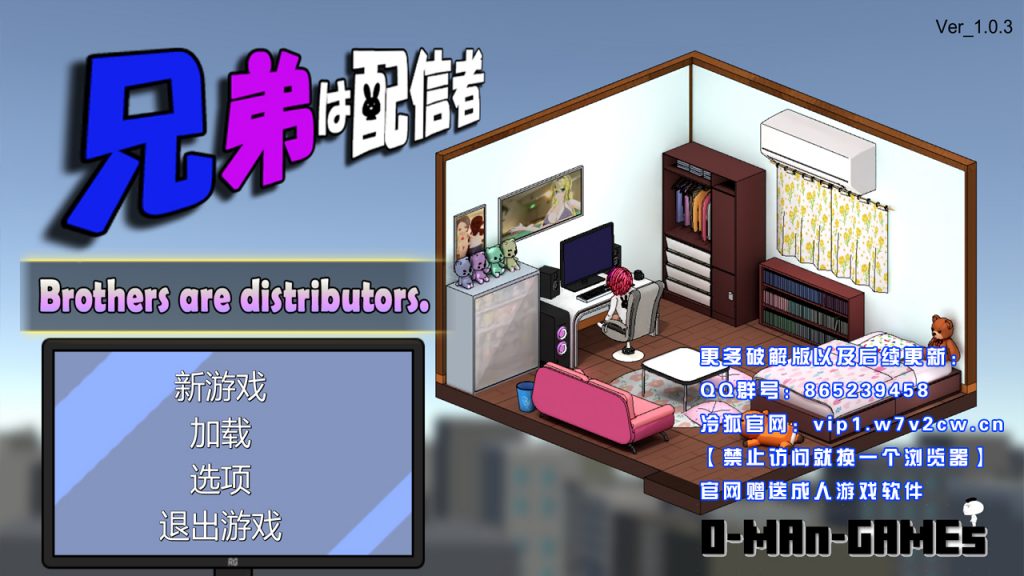 [SLG/中文] 主播兄弟NTR 二人は配信者~NTR!~ver1.03 官方中文版 [1.8G]